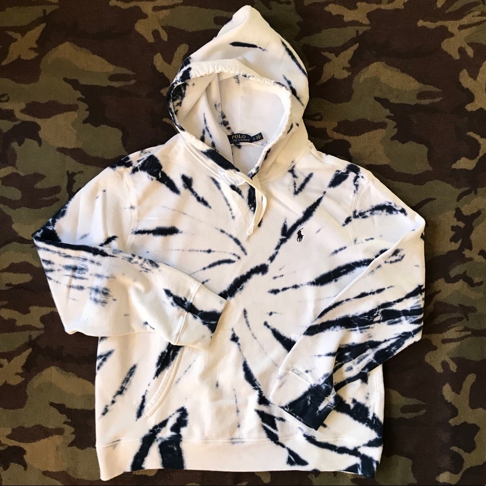 Polo Ralph Lauren Tie-Dye sweatshirt hoodie Size L